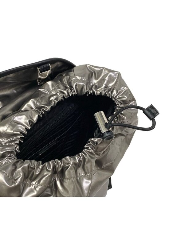 Prada Backpack Silver